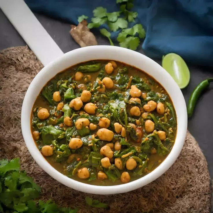 VEGAN FRIENDLY PALAK CHANA VEGAN FRIENDLY PALAK CHANA