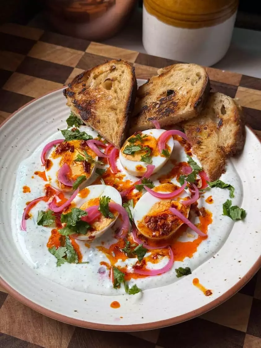 CILBIR-INSPIRED BOILED EGGS CILBIR-INSPIRED BOILED EGGS