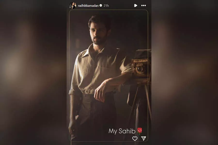 Deverakonda and Radhika Set To Star in 1940s Love Story Deverakonda and Radhika Set To Star in 1940s Love Story